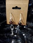 GODDESS & ANKH EARRINGS