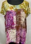 women's silk tunic