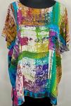 women's silk tunic