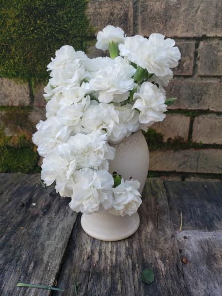 Vase with holes for flower arranging. picture