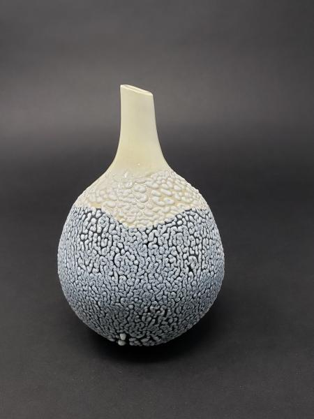 Black and White Bud Vase