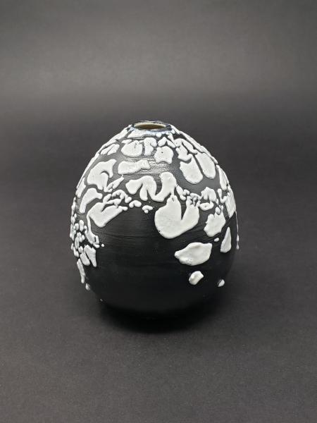 Black and White Egg Vase picture