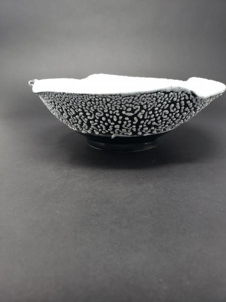 Black and White serving bowl picture