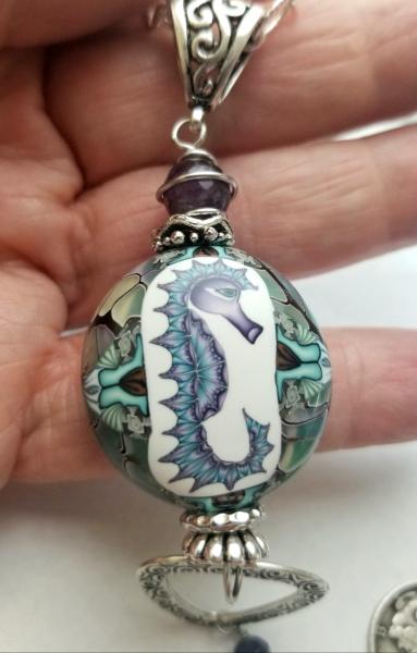 Seahorse Pendant ~ 32" long picture