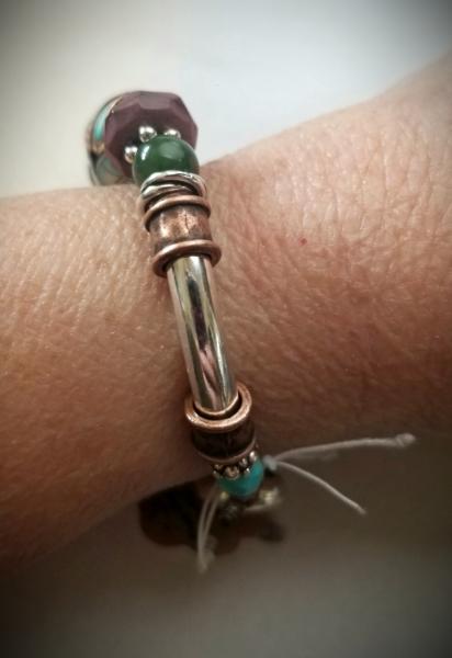 Polymer Jade Bracelet (med-lg) picture