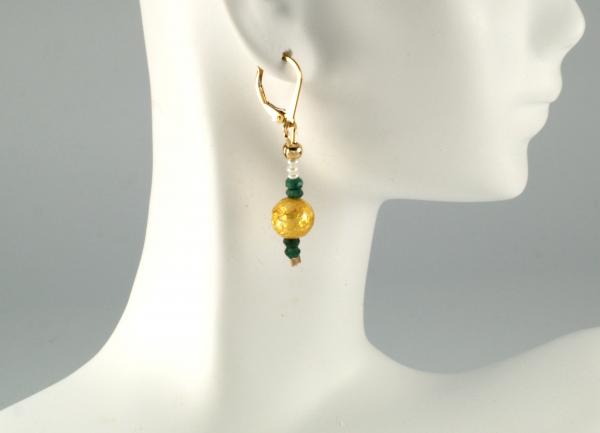 "Emerald kisses" Earrings picture