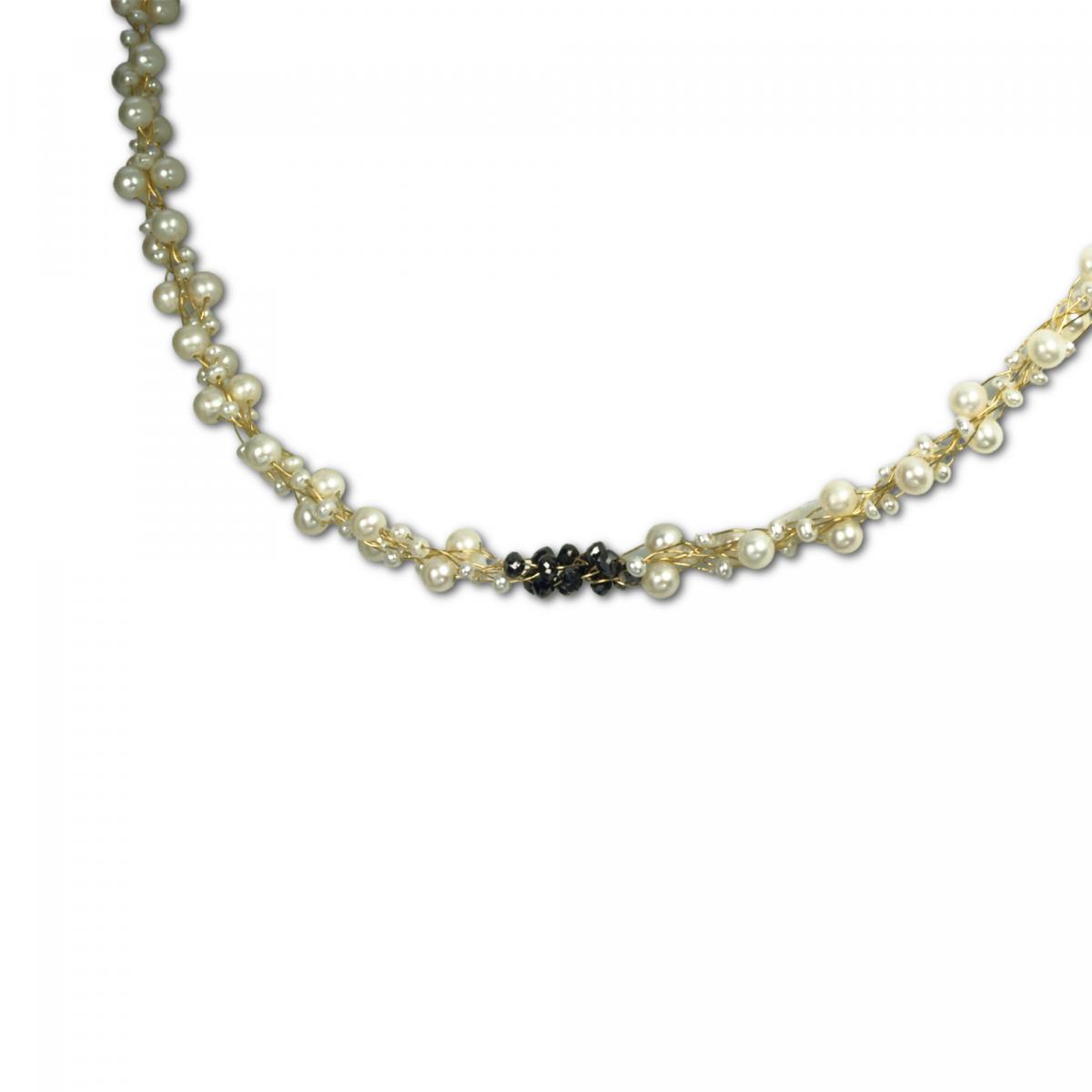 "Champagne and Caviar" Necklace picture
