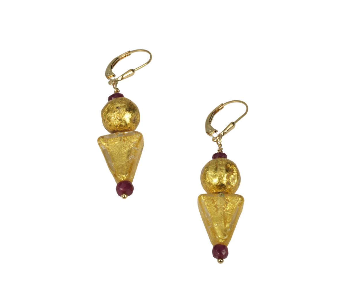 "Ruby and Gustav" Earrings picture