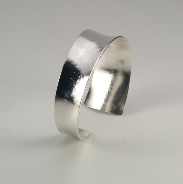 "Ocean Curl" Sterling Silver Cuff Bracelet picture