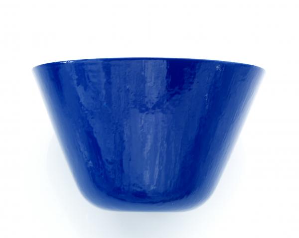 "Blue Garden" Verre Eglomisé Bowl picture