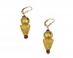 "Ruby and Gustav" Earrings
