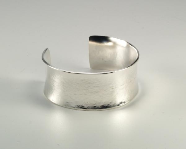 "Heavy Metal" Silver Cuff Bracelet picture