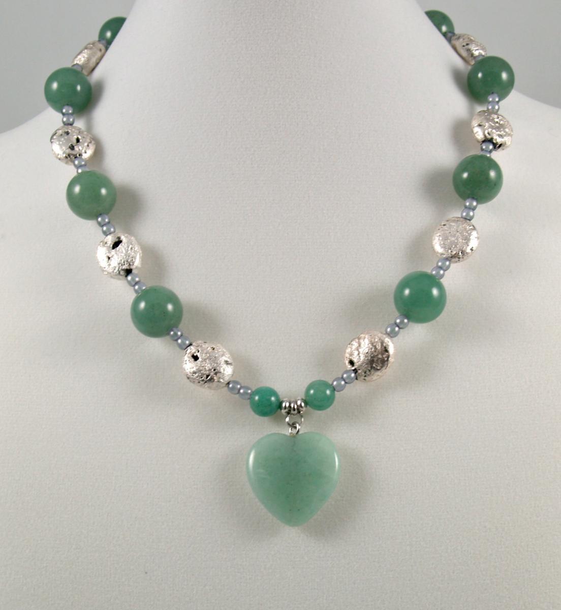"Jade Heart" Necklace picture