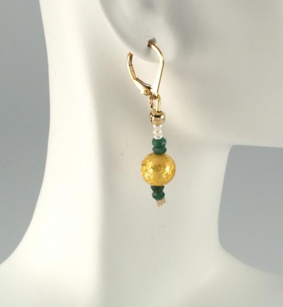 "Emerald kisses" Earrings picture