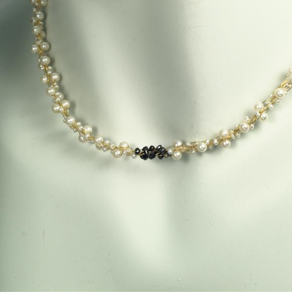 "Champagne and Caviar" Necklace picture
