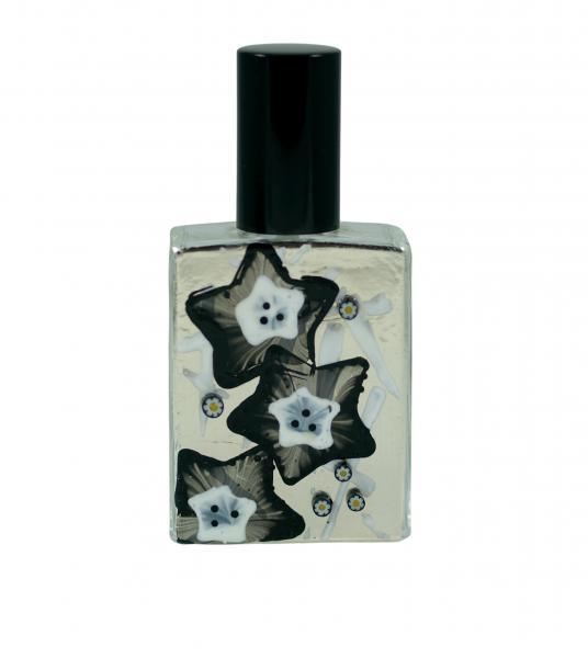 "Number 9" Hand-Gilded White Gold Perfume Bottle picture