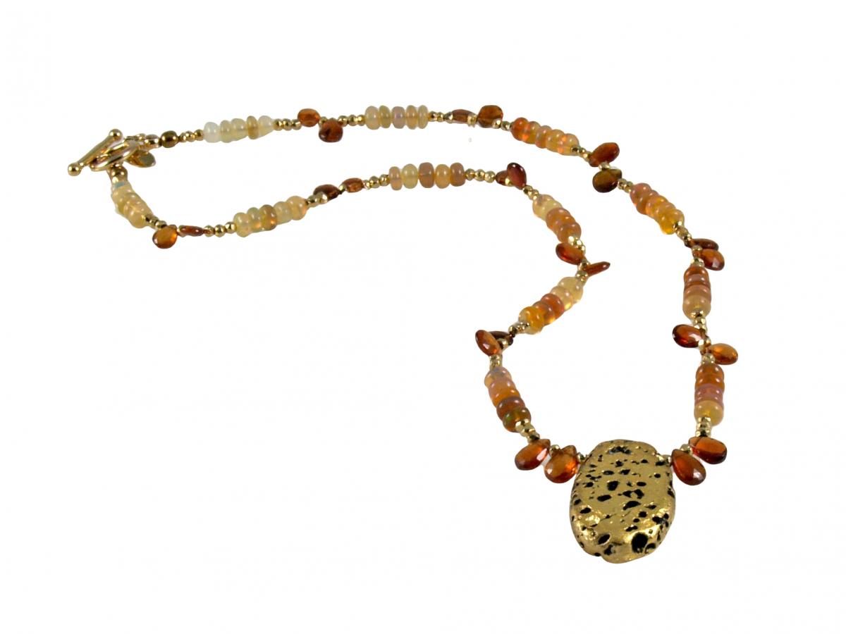 "Fireside Chat" Necklace picture