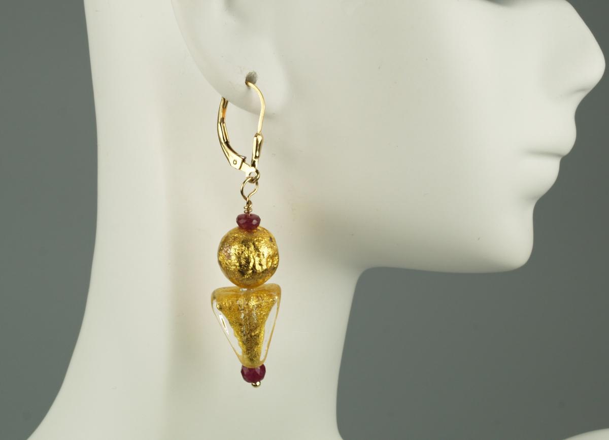 "Ruby and Gustav" Earrings picture