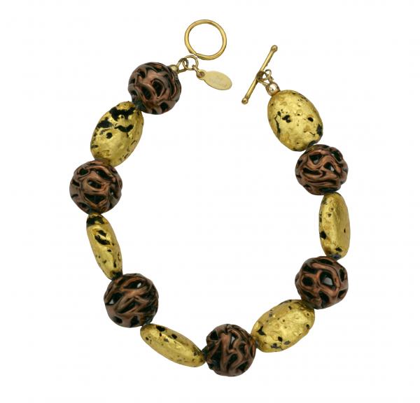 "Chocolate Lace" Bracelet