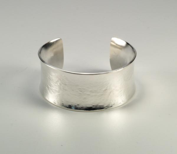 "Heavy Metal" Silver Cuff Bracelet picture