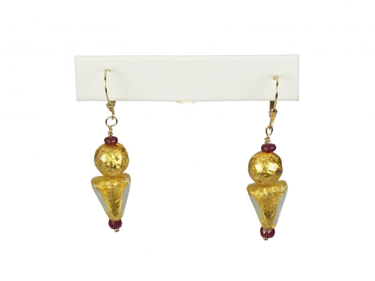 "Ruby and Gustav" Earrings picture