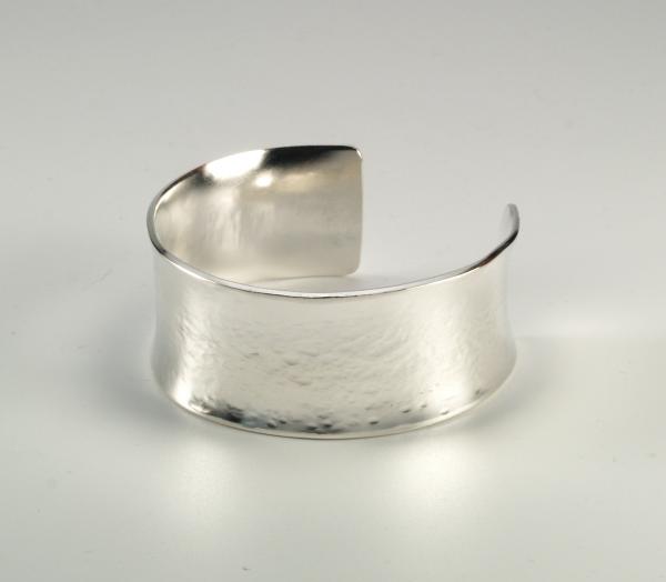 "Heavy Metal" Silver Cuff Bracelet picture