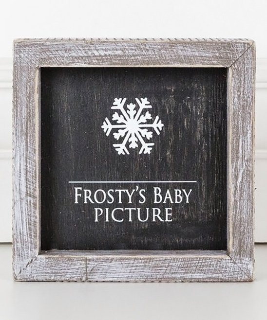 Frosty's Baby Picture Wall Art picture