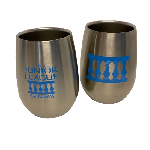Junior League of Tampa Stainless Wine Tumbler