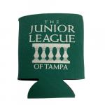 Junior League of Tampa Can Koozie - Green/White