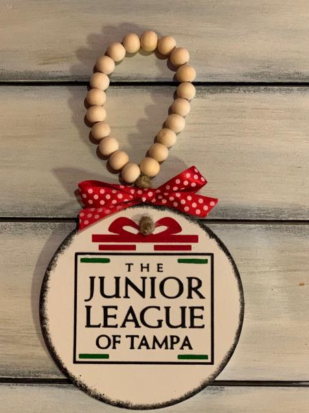 Junior League of Tampa Wooden Ornament picture