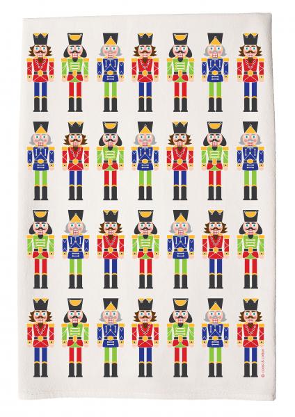 Nutcrackers Tea Towel