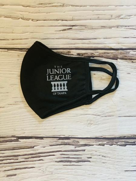 Junior League of Tampa Face Mask - Black picture