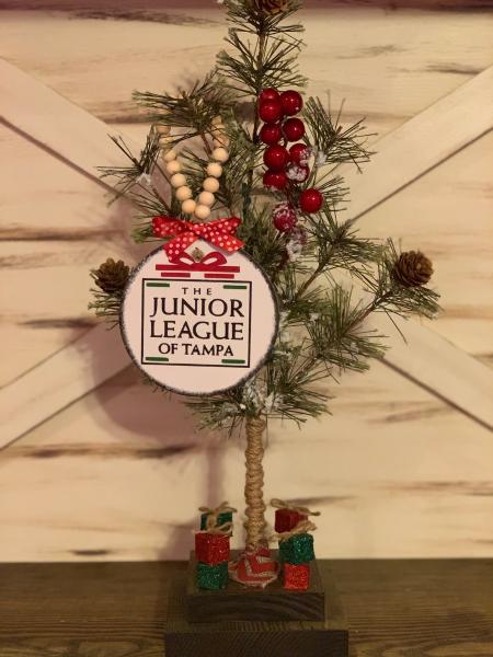 Junior League of Tampa Wooden Ornament picture