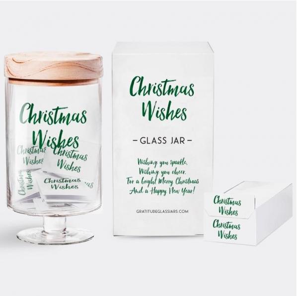 Christmas Wishes Gratitude Jar