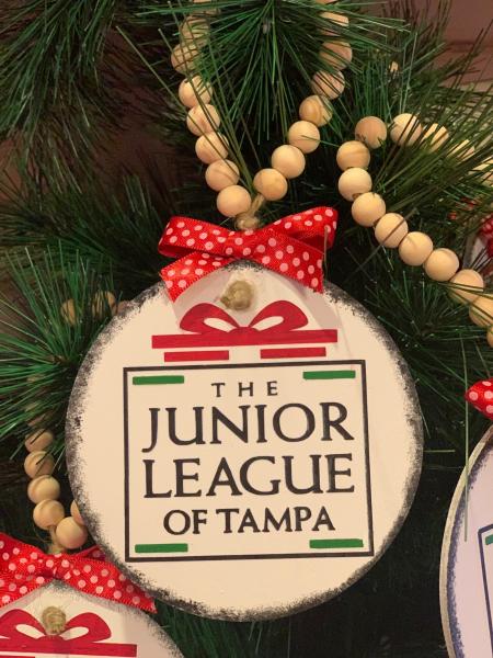 Junior League of Tampa Wooden Ornament picture
