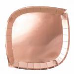Rose Gold Paper Charger Plates, Set of 8