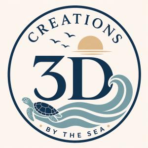 3D creations by the sea