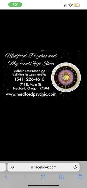 Medford psychic & mystical gift shop