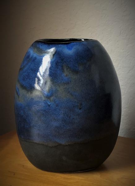 Modern Blue Vase