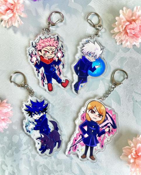 Jujutsu Kaisen Acrylic Glitter Charms picture