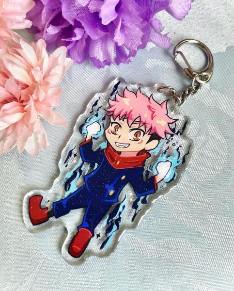 Jujutsu Kaisen Acrylic Glitter Charms picture