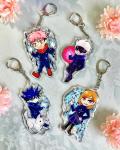 Jujutsu Kaisen Acrylic Glitter Charms