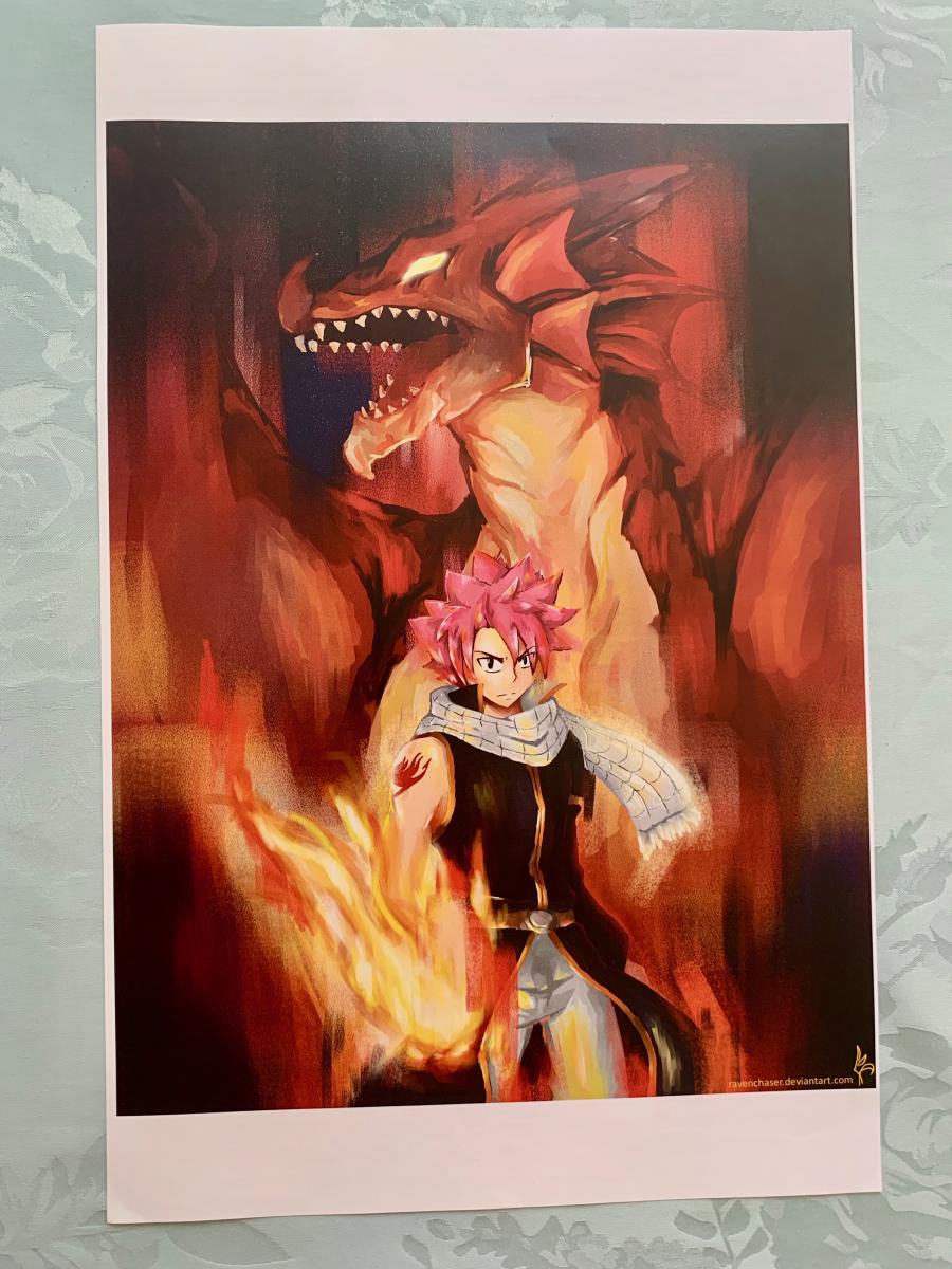Natsu Dragneel Poster Print picture