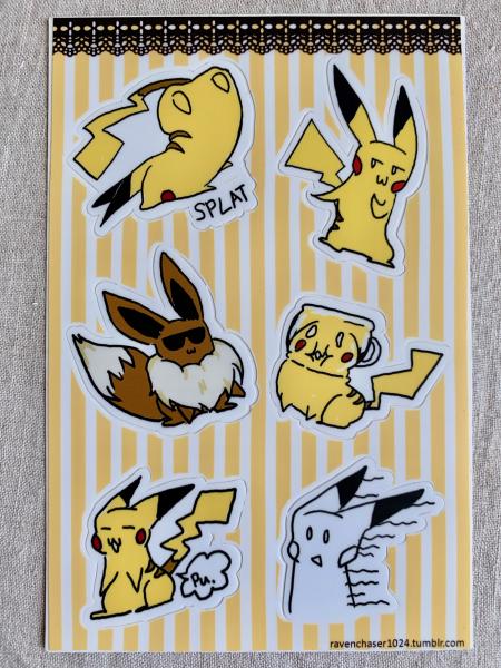 Pikachu Stickers picture