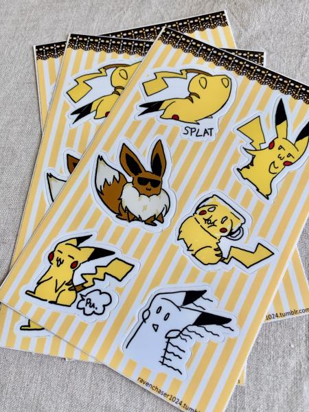 Pikachu Stickers picture