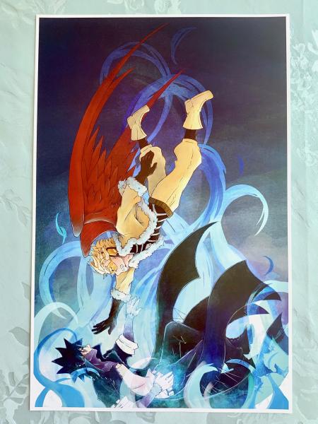 Dabi and Hawks Poster Print picture