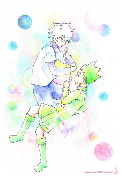 HxH bubbles print