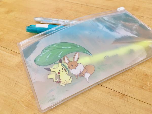 Pikachu and Eevee pouch picture