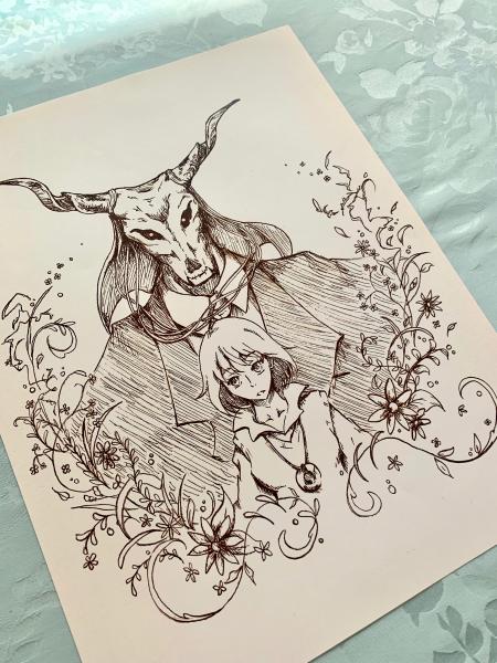 Ancient Magus Bride Print picture