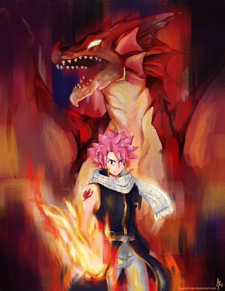 Natsu Dragneel Poster Print picture